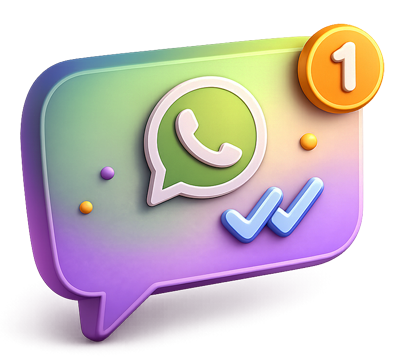 Ilustrasi support WhatsApp yang responsif